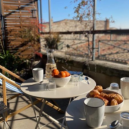 The Sunny - P2 With Terrace - City Centre Nîmes Eksteriør bilde