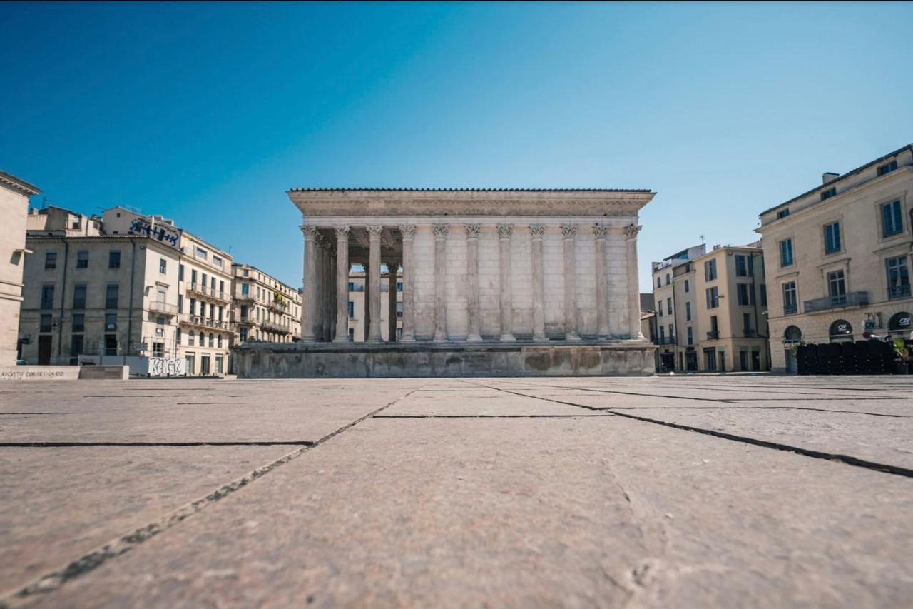 The Sunny - P2 With Terrace - City Centre Nîmes Eksteriør bilde